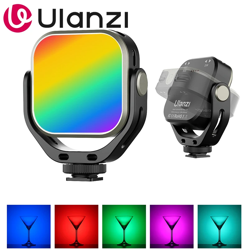 Ulanzi VL66RGB Вращающийся мини-видео светильник с регулируемой яркостью 2500-6500K Двухцветный светодиодный светильник на камере Перезаряжаемый 2000 мАч для DSLR-камеры
Ulanzi VL66RGB Вращающийся мини-видео светильник с регулируемой яркостью 2500-6500K Двухцветный светодиодный светильник на камере Перезаряжаемый 2000 мАч для DSLR-камеры