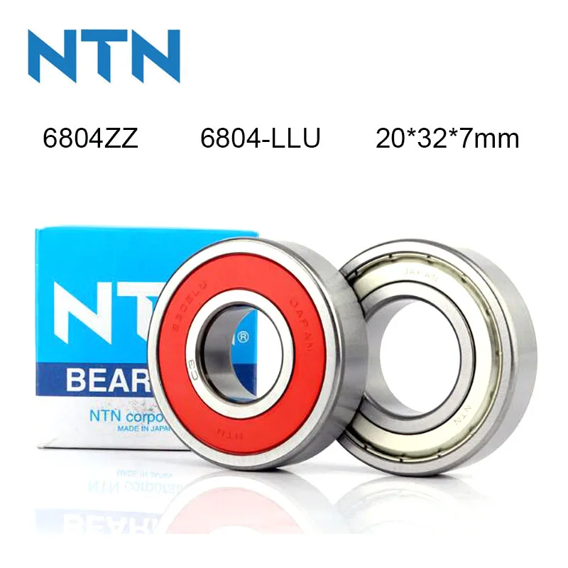Японский оригинальный подшипник NTN 100%, 5/10 шт., 6804-ZZ, 6804-LLU, фотоподшипник 20x32x7 мм, высокоскоростной радиальный шарикоподшипник 6804
Японский оригинальный подшипник NTN 100%, 5/10 шт., 6804-ZZ, 6804-LLU, фотоподшипник 20x32x7 мм, высокоскоростной радиальный шарикоподшипник 6804