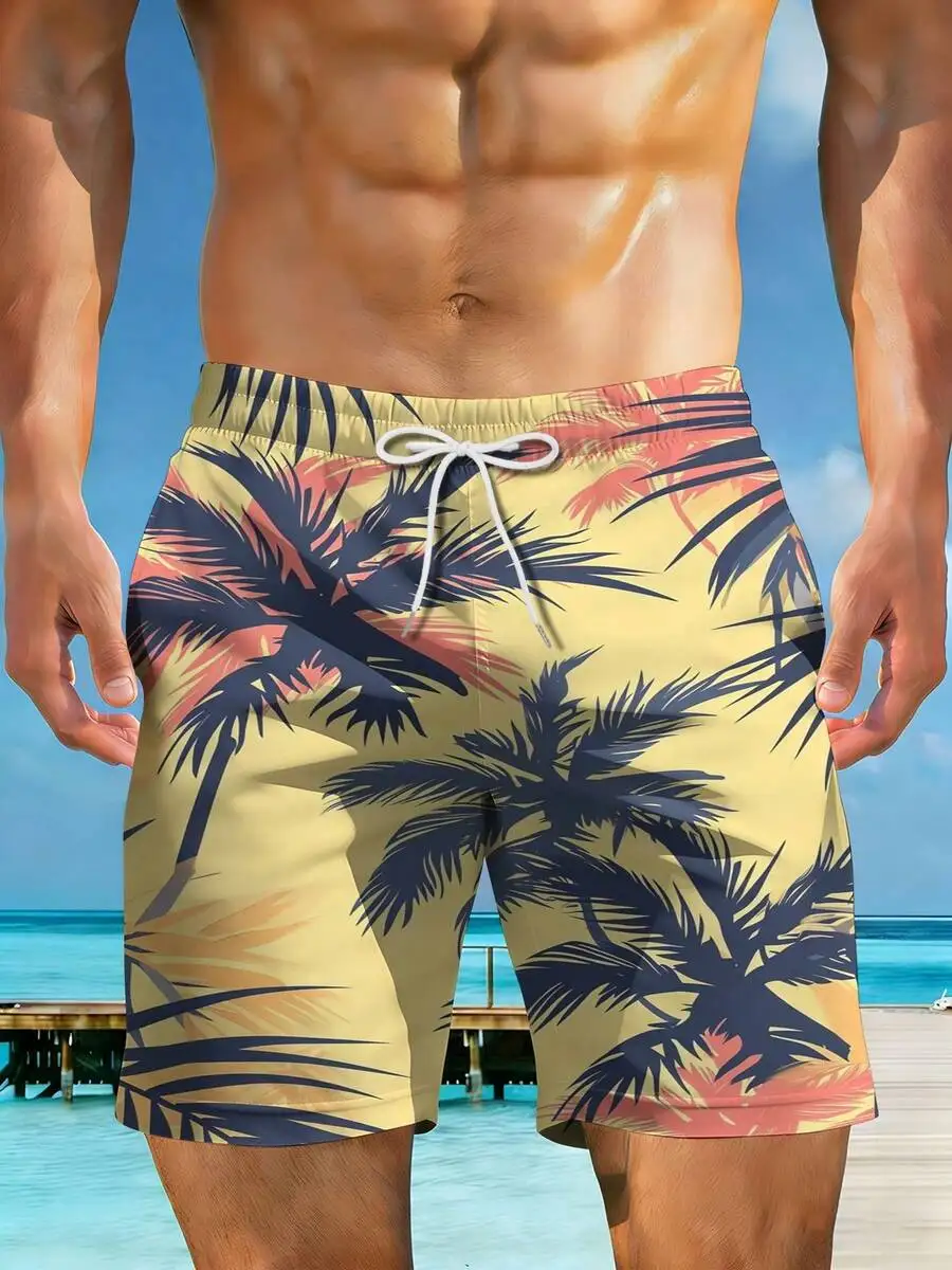 Palm Tree Tropical Print Mens Beach Shorts Casual Summer
Palm Tree Tropical Print Mens Beach Shorts Casual Summer