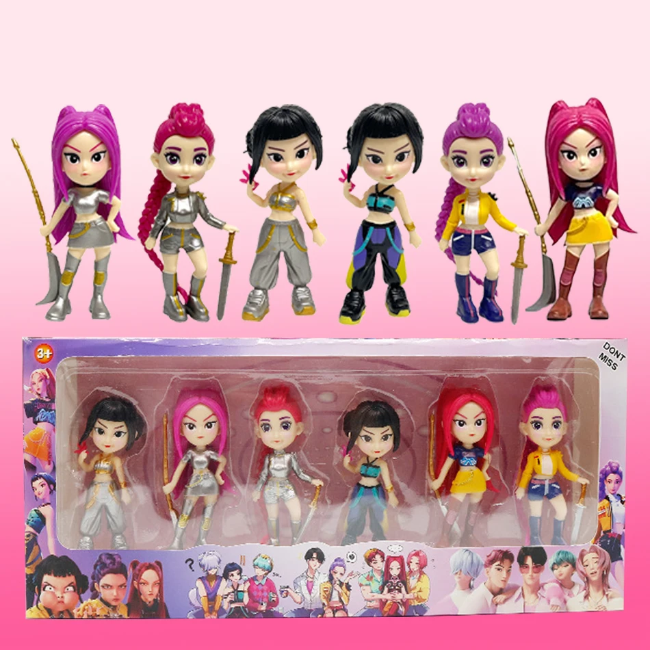 NEW 6pcs/set K*pop Figure Model Toy Cartoon Gaming Peripherals Desk Decoration Collection Figures Model Toy Gift
NEW 6pcs/set K*pop Figure Model Toy Cartoon Gaming Peripherals Desk Decoration Collection Figures Model Toy Gift
