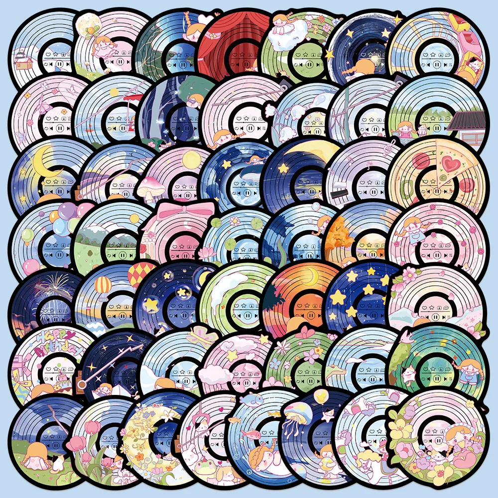 50pcs Creative Fantasy Record Girl Series Graffiti Stickers Suitable for Helmets Desktop Wall Decoration DIY Sticker Pack
50pcs Creative Fantasy Record Girl Series Graffiti Stickers Suitable for Helmets Desktop Wall Decoration DIY Sticker Pack