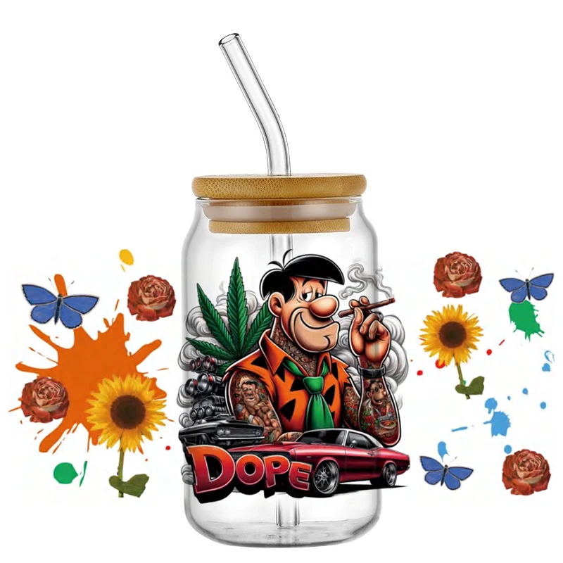 Dope Classic Cartoon Image UV DTF Cup Wrap For 16oz Libbey Coffee Glass New Pattern 3D Sticker UV DTF Cup Wrap
Dope Classic Cartoon Image UV DTF Cup Wrap For 16oz Libbey Coffee Glass New Pattern 3D Sticker UV DTF Cup Wrap