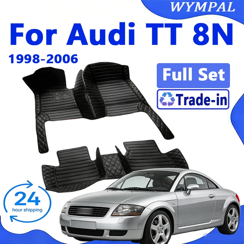 Car Floor Mats For Audi TT 8N MK1 1998~2006 Protective Carpets Auto Rugs Luxury Leather Mat Durable Pad Set Car Accessories 2005
Car Floor Mats For Audi TT 8N MK1 1998~2006 Protective Carpets Auto Rugs Luxury Leather Mat Durable Pad Set Car Accessories 2005