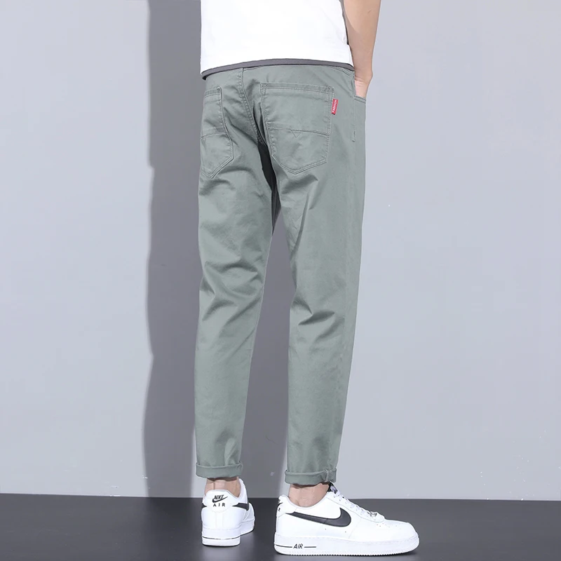 2023 Men's Casual Trousers Spring Summer Solid Color Fashion Pocket Applique Full Length Casual Work Pants Straight Pantalon Z02
2023 Men's Casual Trousers Spring Summer Solid Color Fashion Pocket Applique Full Length Casual Work Pants Straight Pantalon Z02