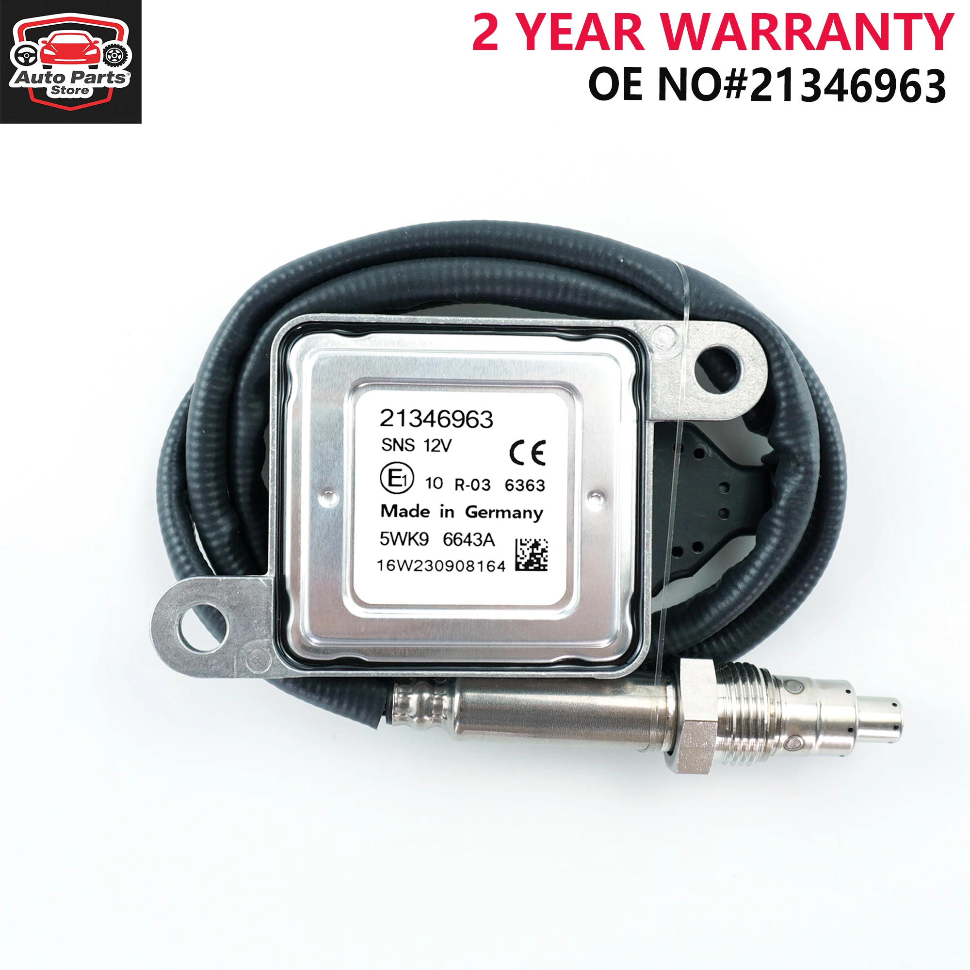 5WK96643A 21346963 5WK9 6643A Nitrogen Oxide Sensor fits for Mack/Volvo Truck D11 D13 D16
5WK96643A 21346963 5WK9 6643A Nitrogen Oxide Sensor fits for Mack/Volvo Truck D11 D13 D16