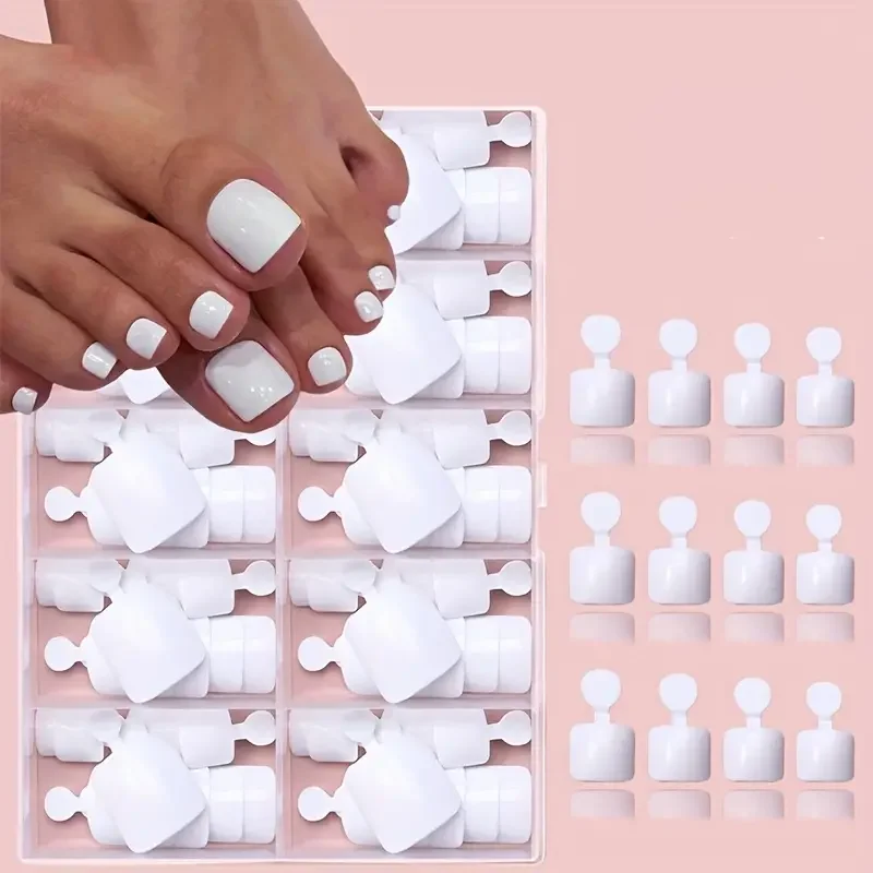 120pcs Instantly Upgrade Your Look With White square short full-coverage false nail set
120pcs Instantly Upgrade Your Look With White square short full-coverage false nail set