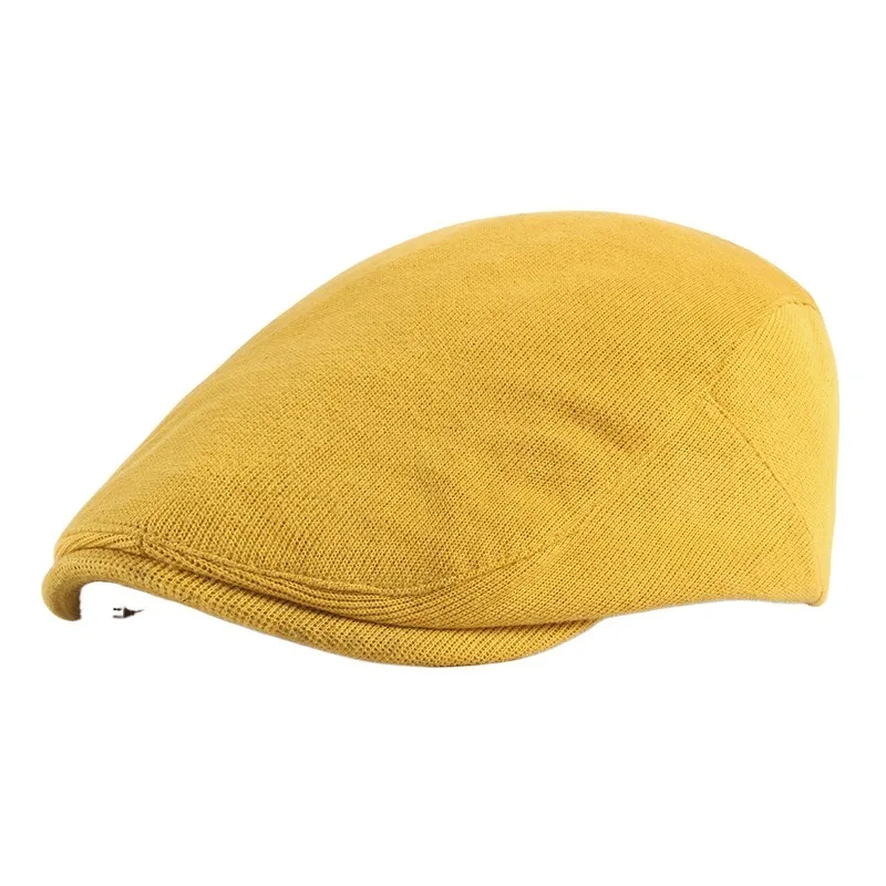 Korean Style Candy Color Beret Women's Spring, Autumn And Winter Outdoor Casual Peaked Cap Knitted Advance Hats Men's Fashion
Korean Style Candy Color Beret Women's Spring, Autumn And Winter Outdoor Casual Peaked Cap Knitted Advance Hats Men's Fashion