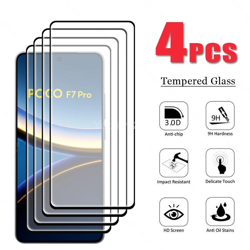 For Xiaomi POCO F7 Pro Glass Screen Protector HD Film POCO F7 Pro Tempered Glass Tempere Film 9D Anti-Scratch POCO F7 Pro Glass
For Xiaomi POCO F7 Pro Glass Screen Protector HD Film POCO F7 Pro Tempered Glass Tempere Film 9D Anti-Scratch POCO F7 Pro Glass