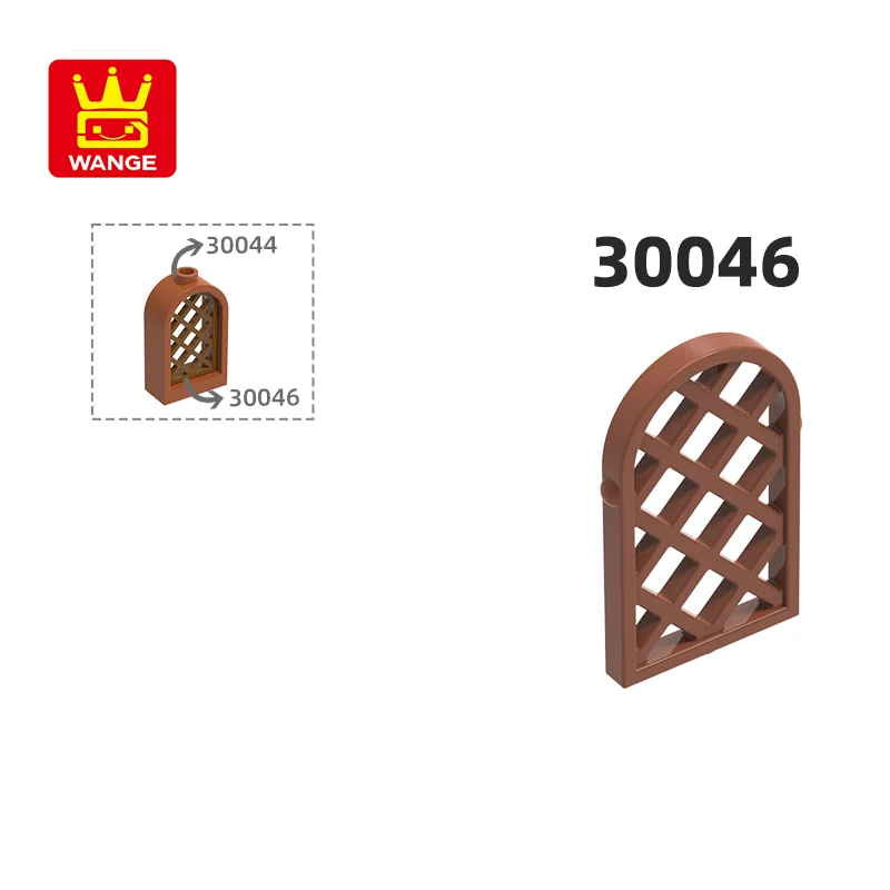 Wange 30046 100g/425Pcs Window Building Blocks Moc Color Accessories Compatible with Brick DIY Children Toys Assembly Parts
Wange 30046 100g/425Pcs Window Building Blocks Moc Color Accessories Compatible with Brick DIY Children Toys Assembly Parts