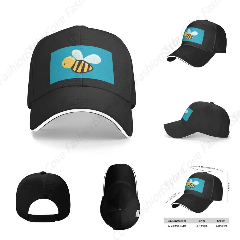 High Quality Cartoon Bee Background Retro Print Sandwich Caps Peaked Caps Trucker Hat Men Women Outdoor Sport Sun Visor
High Quality Cartoon Bee Background Retro Print Sandwich Caps Peaked Caps Trucker Hat Men Women Outdoor Sport Sun Visor