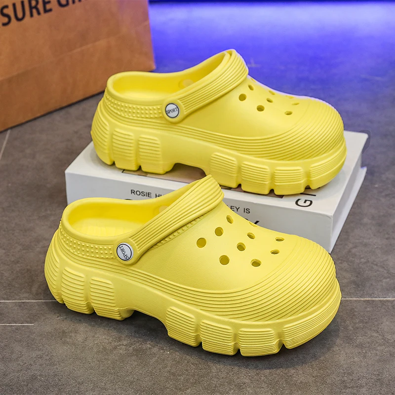 Модные женские сандалии, непромокаемые тапочки, женская обувь, летние уличные шлепанцы, садовая обувь на мягкой подошве, домашние сабо, сандалии
Модные женские сандалии, непромокаемые тапочки, женская обувь, летние уличные шлепанцы, садовая обувь на мягкой подошве, домашние сабо, сандалии