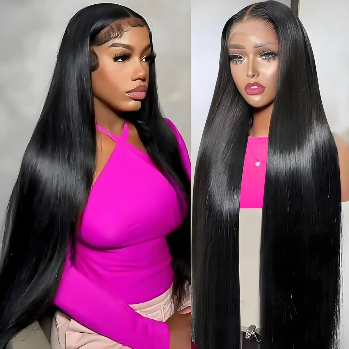Straight Lace Front Wigs Human Hair Pre Plucked 200 Density Brazilian Virgin Human Hair 13x6 HD Lace Frontal Wigs for Women
Straight Lace Front Wigs Human Hair Pre Plucked 200 Density Brazilian Virgin Human Hair 13x6 HD Lace Frontal Wigs for Women