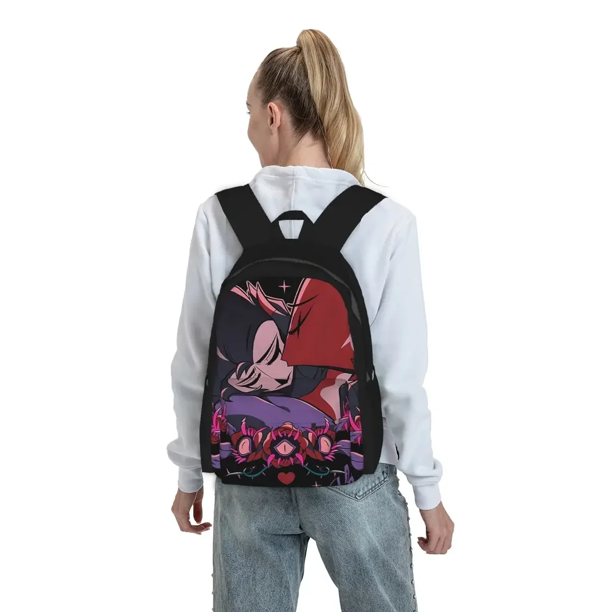 Always Helluva Boss Backpack Boys Girls BookBag Children School Bag Laptop Shoulder Bags for Men Women
Always Helluva Boss Backpack Boys Girls BookBag Children School Bag Laptop Shoulder Bags for Men Women