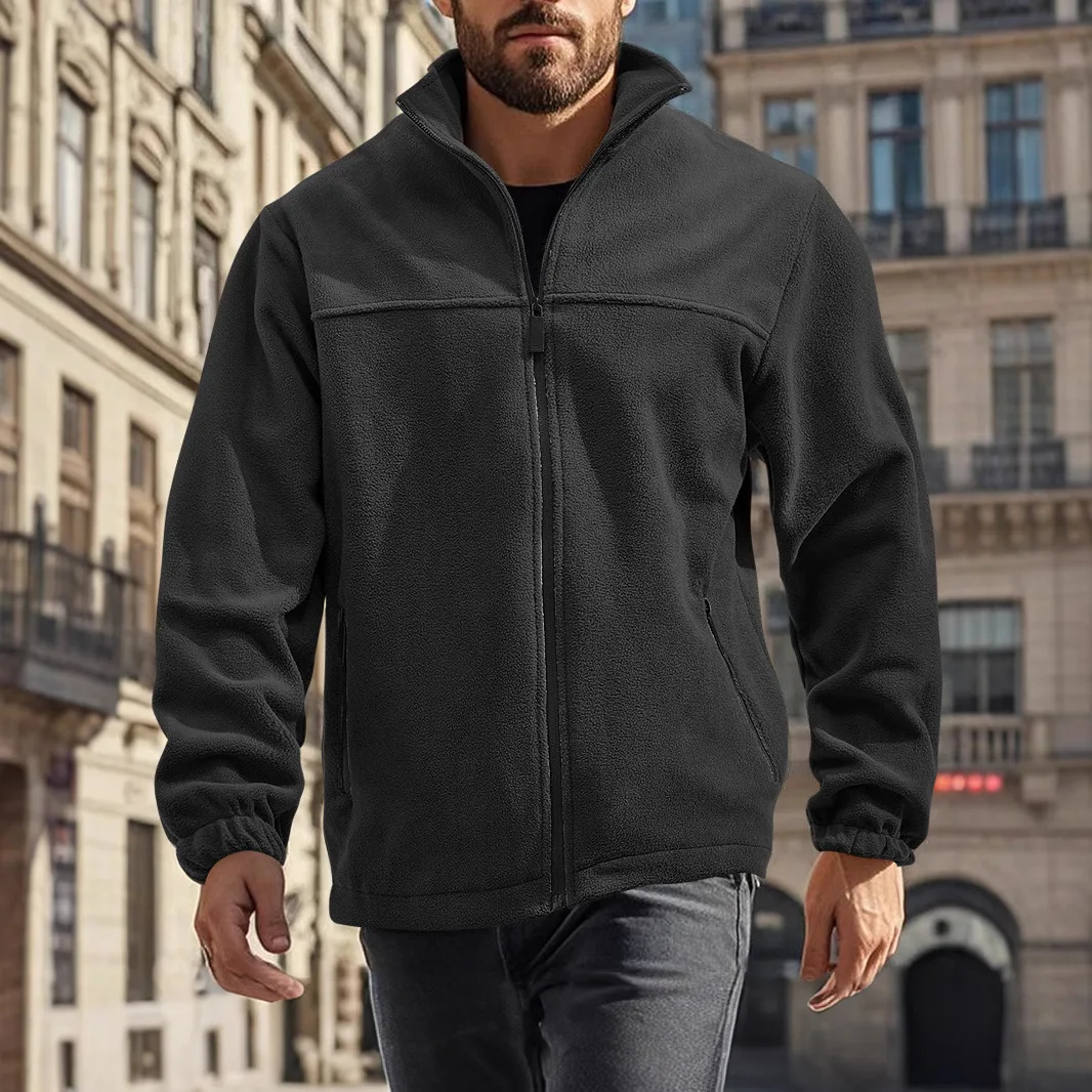 2025 New Men's Fleece Jacket Zipper Jacket Outdoor Sports Warm Coat Winter Thickened Jacket Fleece Jacket Man Winter Clothes Top
2025 New Men's Fleece Jacket Zipper Jacket Outdoor Sports Warm Coat Winter Thickened Jacket Fleece Jacket Man Winter Clothes Top