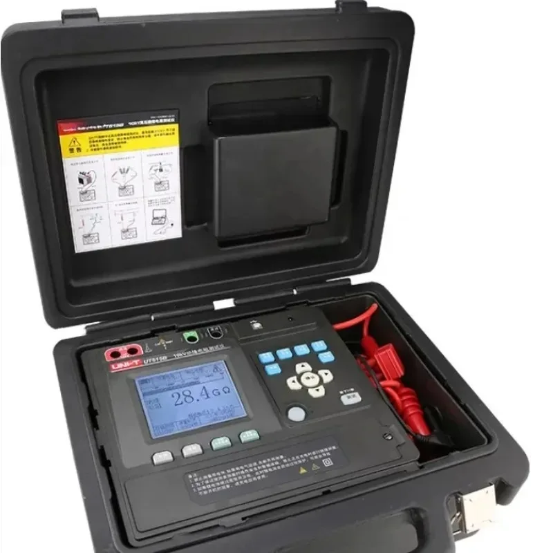 10KV Insulation Resistance Tester 6 Range Measuring Tool for Electrical Safety And Maintenance
10KV Insulation Resistance Tester 6 Range Measuring Tool for Electrical Safety And Maintenance