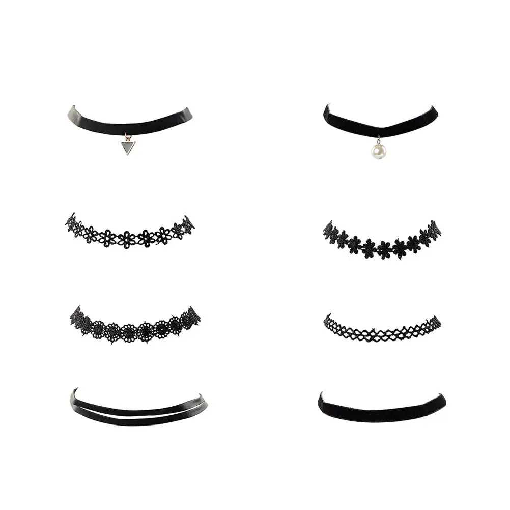 12pcs Choker Necklace For Women Simple Lace Collar Gothic Vintage Fashion Jewelry Gift Valentine'S Mother'S Day Party Accessory
12pcs Choker Necklace For Women Simple Lace Collar Gothic Vintage Fashion Jewelry Gift Valentine'S Mother'S Day Party Accessory