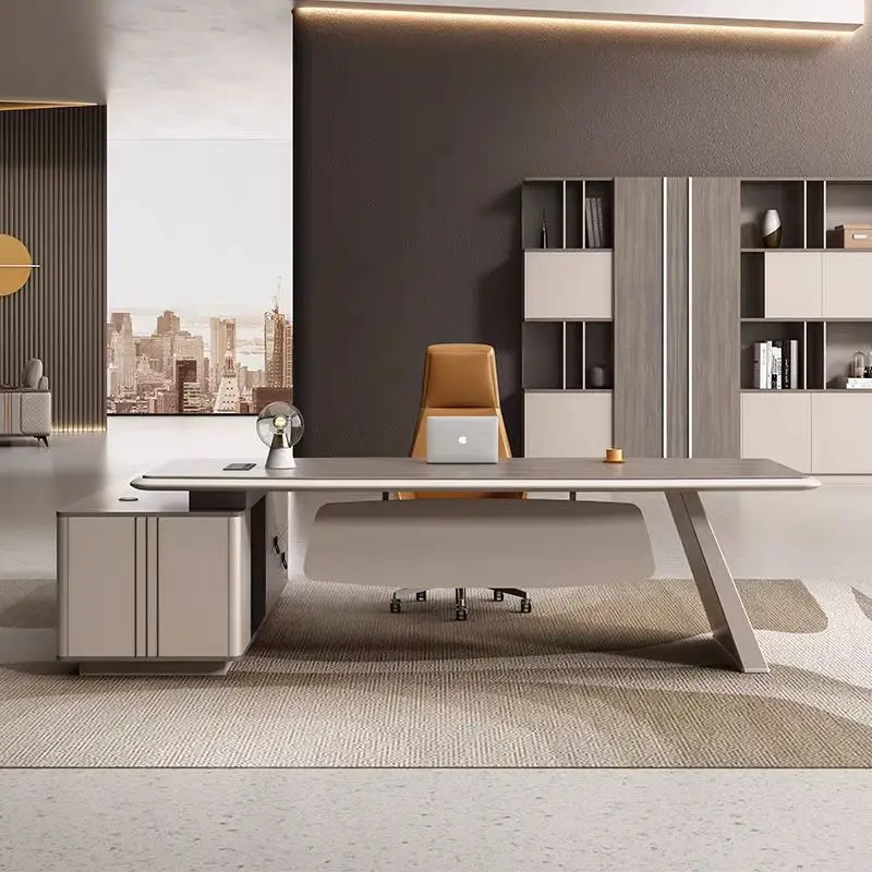 Light luxury high-end boss desk desk office president large class desk supervisor manager simple and modern
Light luxury high-end boss desk desk office president large class desk supervisor manager simple and modern