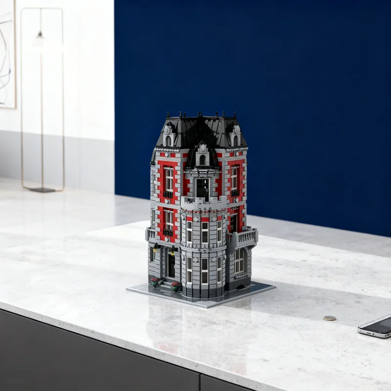 4007pcs MOC Corner Mansion Modular Creator Expert Model Building Blocks Architecture Toys Christmas Gifts Education Kids Brick
4007pcs MOC Corner Mansion Modular Creator Expert Model Building Blocks Architecture Toys Christmas Gifts Education Kids Brick