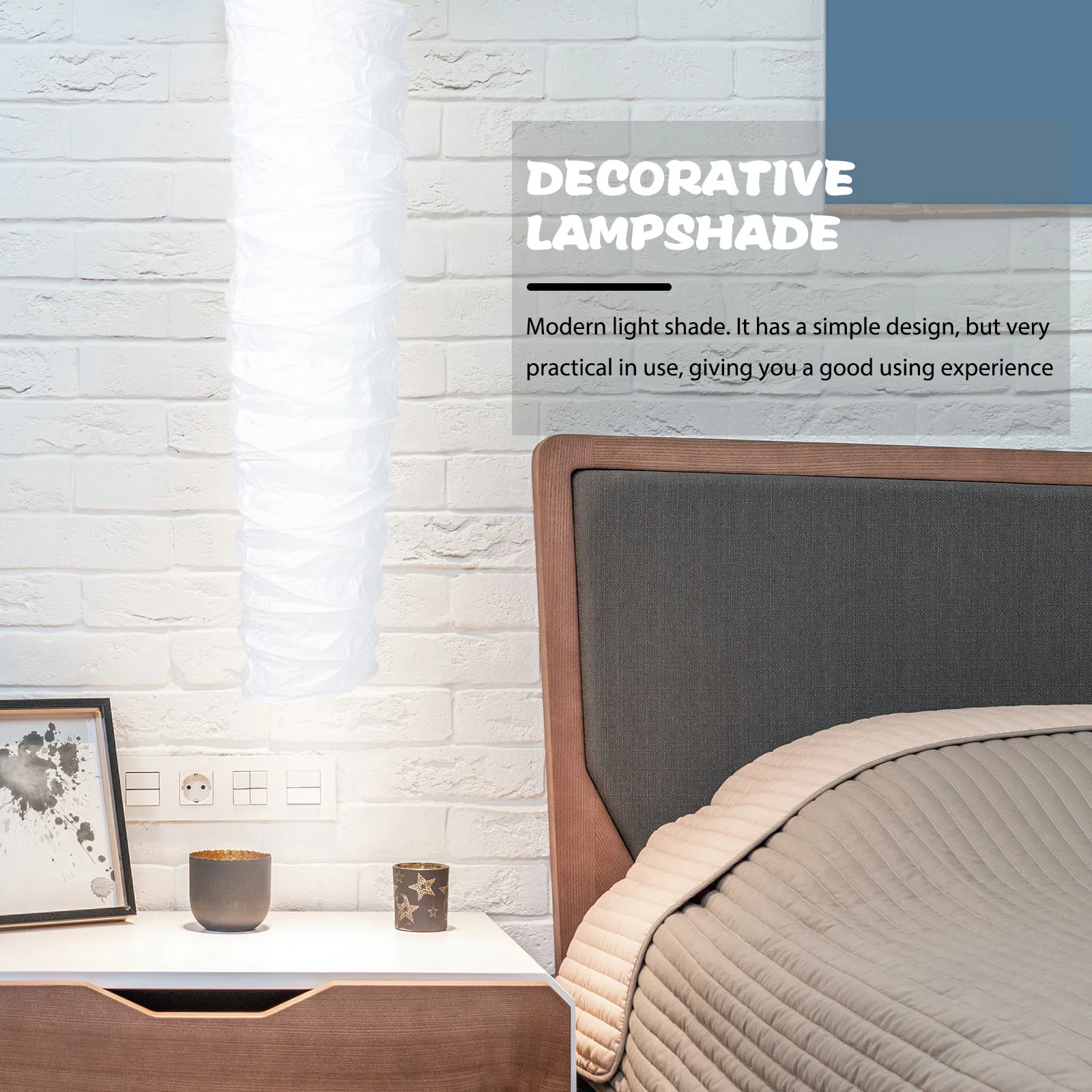 Paper Floor Lamp Shade White Nordic Modern Minimalist Soft Light Softening Lamp Cover Protector for Floor Lamps 
Paper Floor Lamp Shade White Nordic Modern Minimalist Soft Light Softening Lamp Cover Protector for Floor Lamps