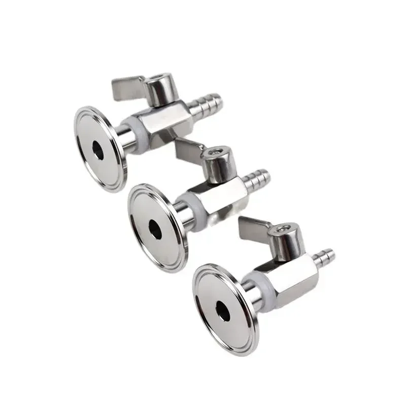 MINI Ball valve Stainless steel Handle 7mm 10mm 8mm 12mm Pipe Pagoda adapter to Tri Clamp 1.5" SS304 ball valve
MINI Ball valve Stainless steel Handle 7mm 10mm 8mm 12mm Pipe Pagoda adapter to Tri Clamp 1.5" SS304 ball valve