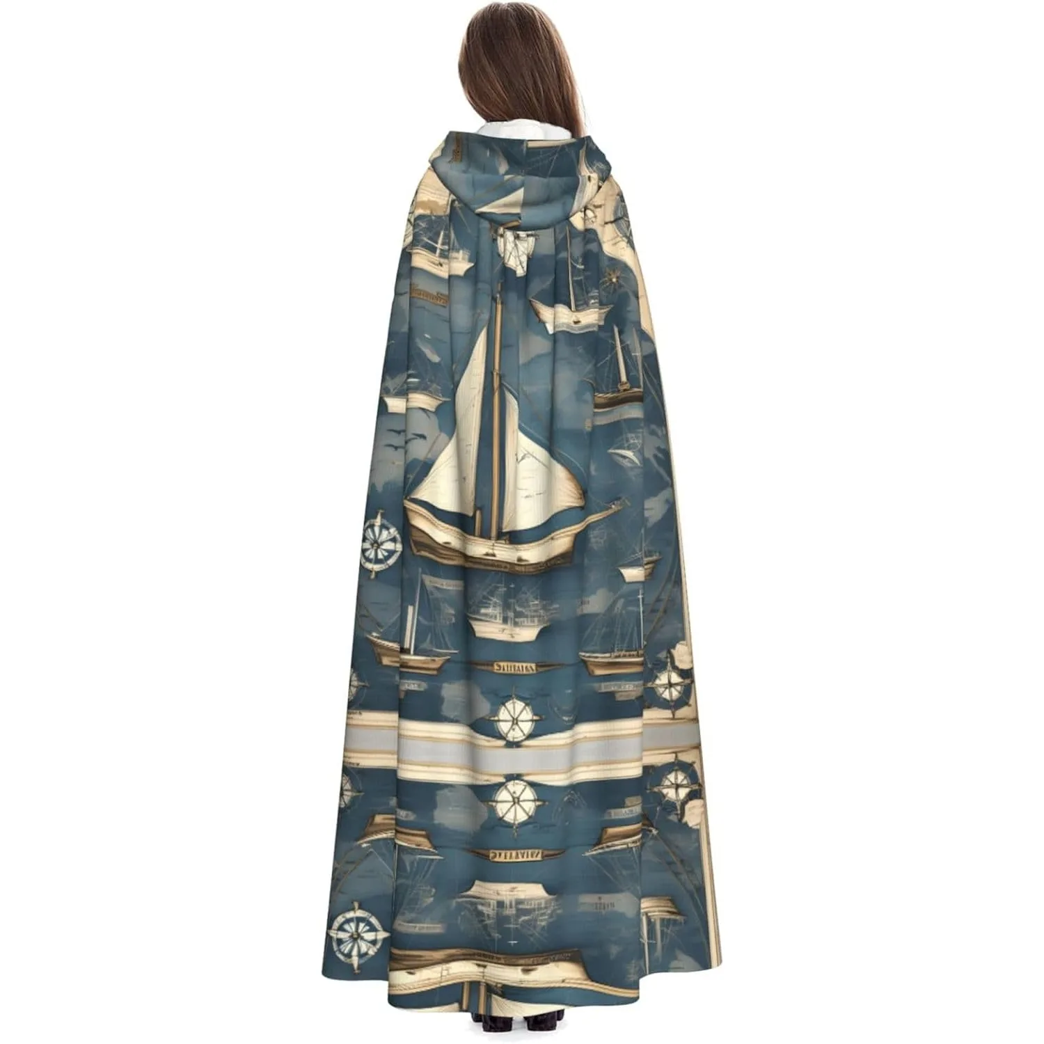 Nautical Sailboat Map print Adult Hooded Cape Carnival Festival Cape Cosplay Robe Costume party Gothic Carnival
Nautical Sailboat Map print Adult Hooded Cape Carnival Festival Cape Cosplay Robe Costume party Gothic Carnival