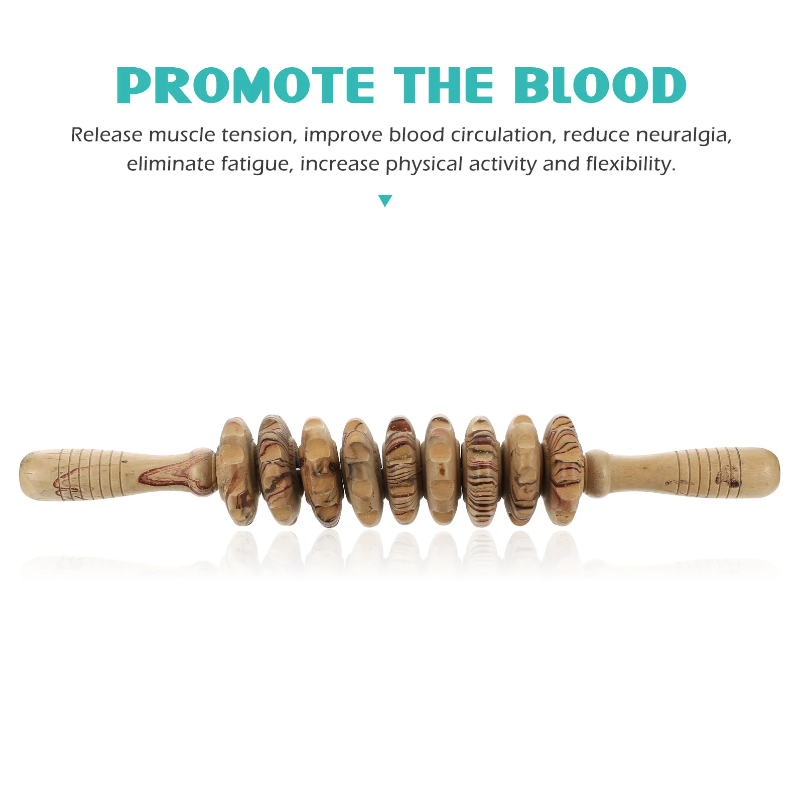 1Pcs Wooden Multifunctional Massage Roller Handheld Muscle Massager Stick Body Relaxing Fitness Tool for Fatigue Relief
1Pcs Wooden Multifunctional Massage Roller Handheld Muscle Massager Stick Body Relaxing Fitness Tool for Fatigue Relief