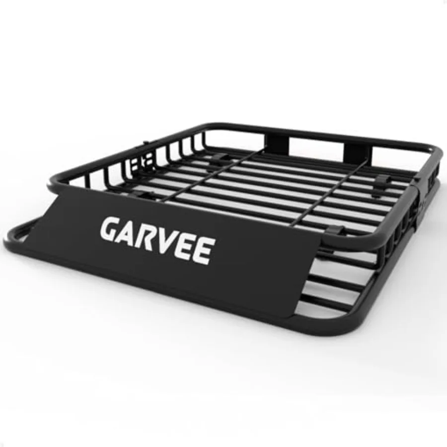 Universal roof rack basket for SUVs/trucks/vehicles, steel, black, 51 in x 36 in, 200 LBS capacity, heavy-duty cargo carrier
Universal roof rack basket for SUVs/trucks/vehicles, steel, black, 51 in x 36 in, 200 LBS capacity, heavy-duty cargo carrier