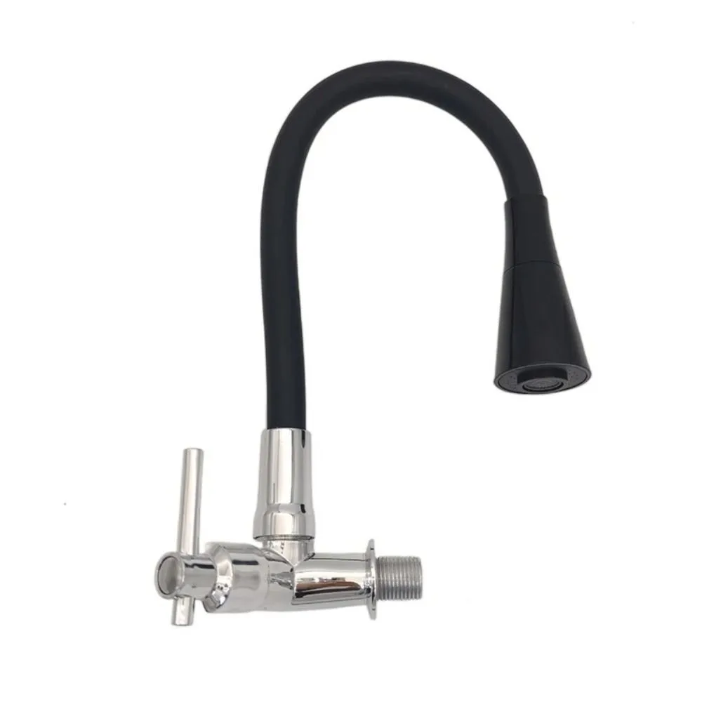 Black Wall Mounted Kitchen Faucet Flexible Rotatable Neck Colorful Optional Single Cold Water Tap
Black Wall Mounted Kitchen Faucet Flexible Rotatable Neck Colorful Optional Single Cold Water Tap