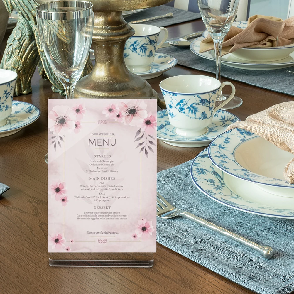 Acrylic Sign Holder Display Stand for Events Cafes Weddings Banquets Bridal Showers Non-Yellowing Easy Install Tabletop
Acrylic Sign Holder Display Stand for Events Cafes Weddings Banquets Bridal Showers Non-Yellowing Easy Install Tabletop