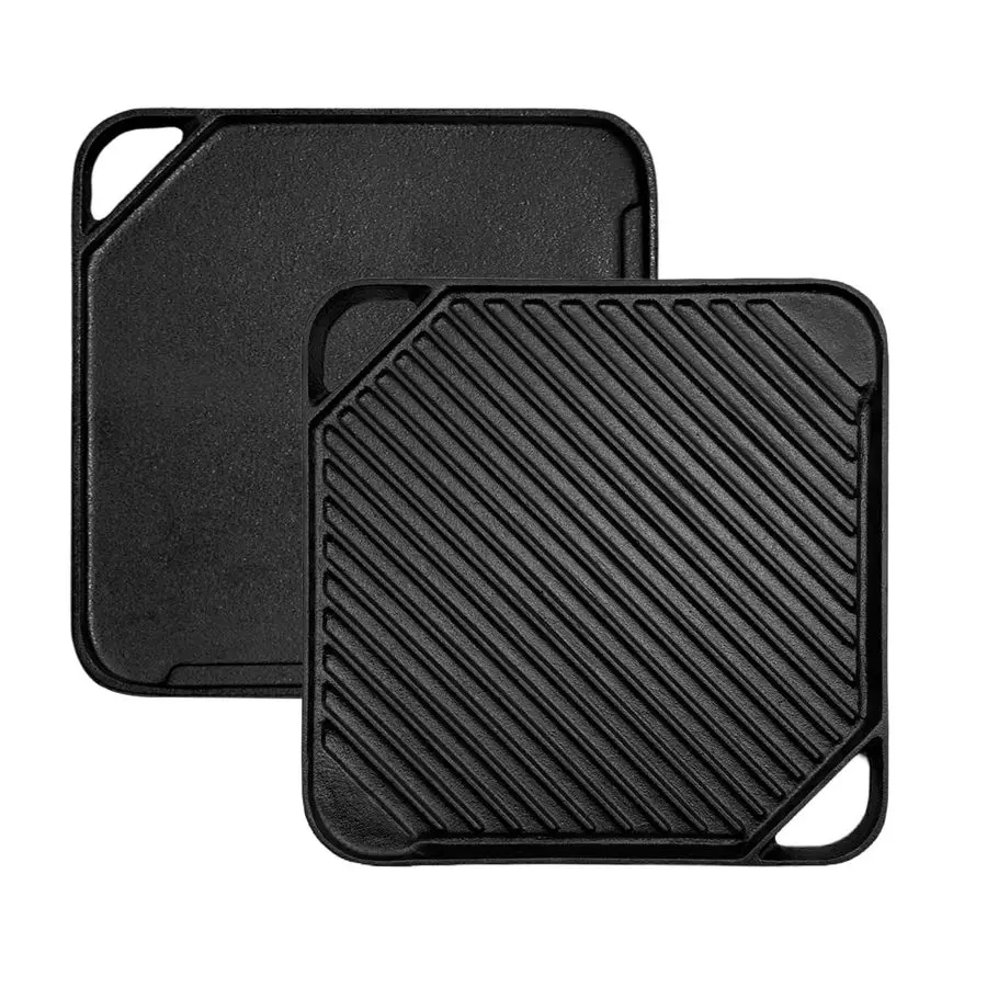 Iron Reversible Grill Griddle, 10.5Inch Double Handled Cast Iron Stovetop Grill Griddle
Iron Reversible Grill Griddle, 10.5Inch Double Handled Cast Iron Stovetop Grill Griddle