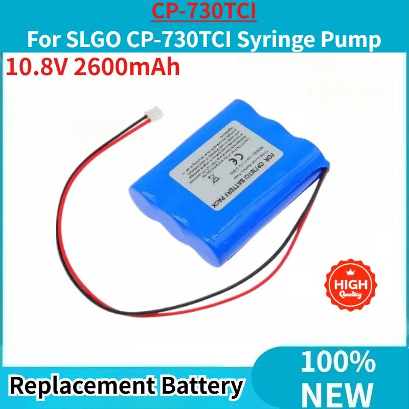 For SLGO CP-730TCI Syringe Pump Brand New High Quality Replacement Battery 10.8V 2600mAh
For SLGO CP-730TCI Syringe Pump Brand New High Quality Replacement Battery 10.8V 2600mAh