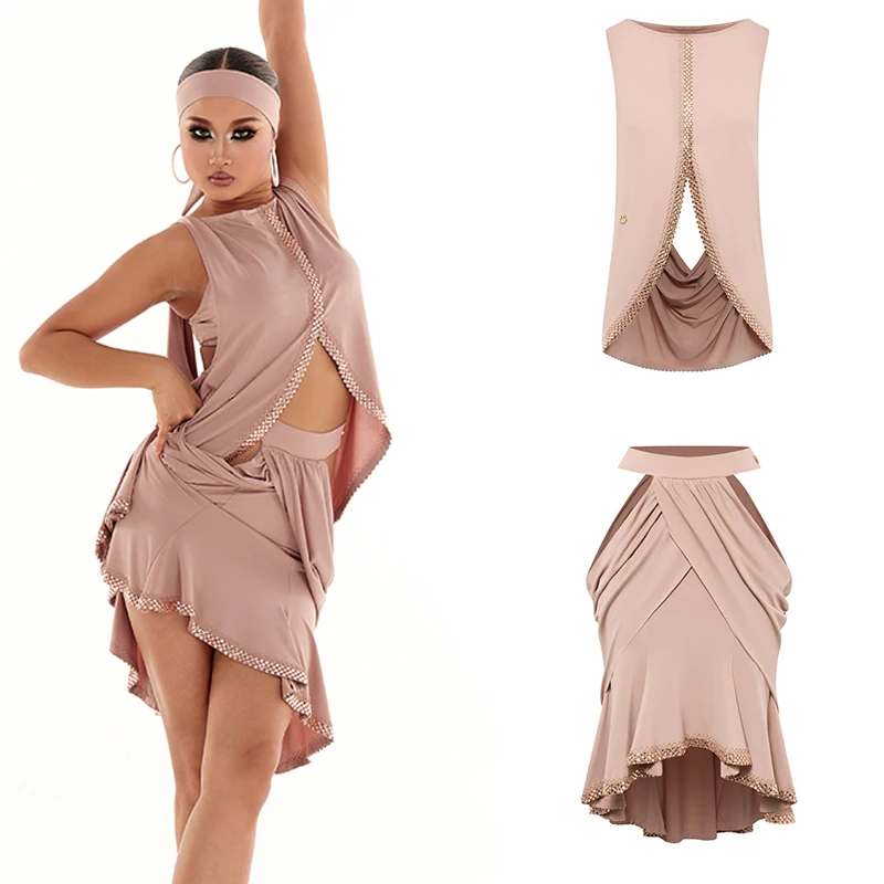 Ladies Latin Dane Clothes Women Sequins Top Holow Skirts Adults Samba Latin Dance Performance Costume Stage Suits SL13840
Ladies Latin Dane Clothes Women Sequins Top Holow Skirts Adults Samba Latin Dance Performance Costume Stage Suits SL13840