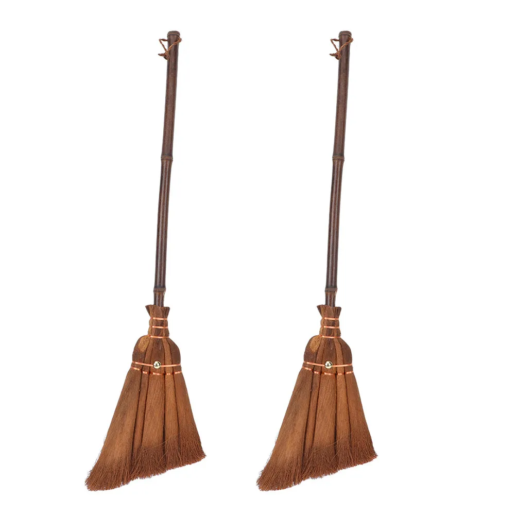 2Pcs Cleaning Broom Set Natural Straw Bristles Friendly Lightweight Mini Broom for Home Kitchen Patio Dust Debris
2Pcs Cleaning Broom Set Natural Straw Bristles Friendly Lightweight Mini Broom for Home Kitchen Patio Dust Debris