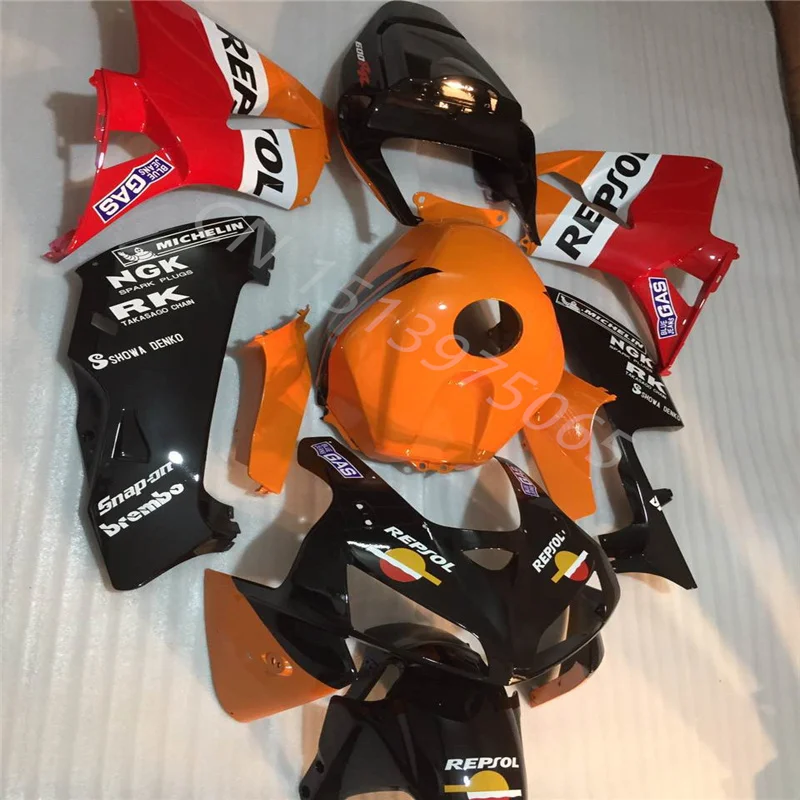 Комплект обтекателей подходит для HONDA CBR 600RR 2005 2006 CBR600RR 05 06, оранжевый, красный, черный, белый, комплект обтекателя для мотоцикла, литьевая форма
Комплект обтекателей подходит для HONDA CBR 600RR 2005 2006 CBR600RR 05 06, оранжевый, красный, черный, белый, комплект обтекателя для мотоцикла, литьевая форма