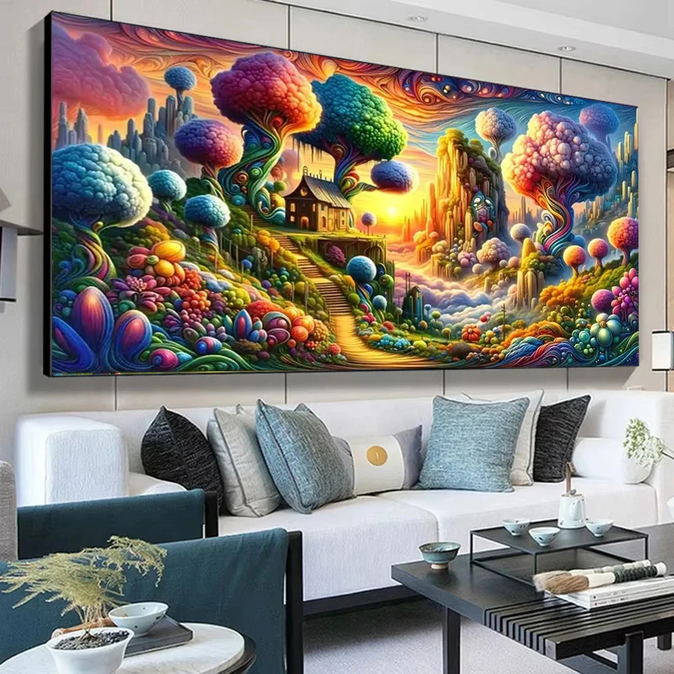 DIY 5D Large Diamond Painting Spiritual Illusion Dreamy Fantasy Tree Landscape,Full Square/Round Mosaic Diamond Embroidery Sale
DIY 5D Large Diamond Painting Spiritual Illusion Dreamy Fantasy Tree Landscape,Full Square/Round Mosaic Diamond Embroidery Sale