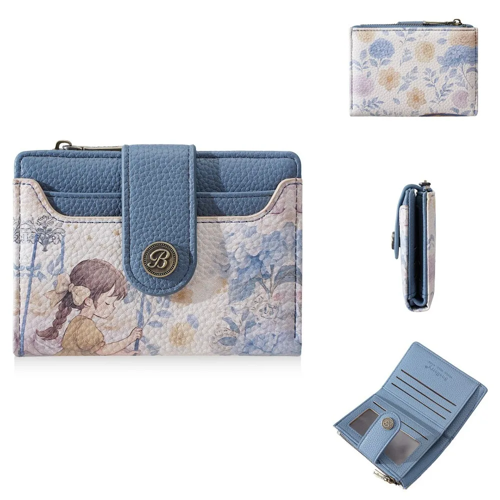 New Floral Print Short Wallet Zipper Large Capacity Card Holder Photo Holder Coin Purse Women Girl
New Floral Print Short Wallet Zipper Large Capacity Card Holder Photo Holder Coin Purse Women Girl