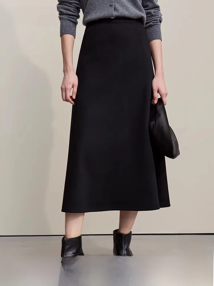 Ele Wool Blend Acetate Midi Skirt High Waist A-Line f-length Skirts for Women Autumn Winter Commute Casual Faion
Ele Wool Blend Acetate Midi Skirt High Waist A-Line f-length Skirts for Women Autumn Winter Commute Casual Faion