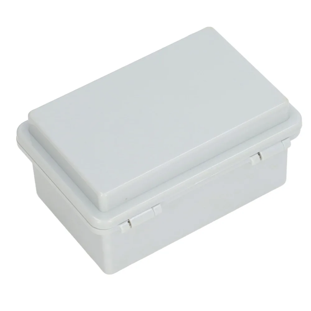 Водонепроницаемая электрическая коробка 150 × 100 × 70 мм, серая с нижней пластиной, уличный электрический корпус, пластиковый зажим, электрический корпус для улицы
Водонепроницаемая электрическая коробка 150 × 100 × 70 мм, серая с нижней пластиной, уличный электрический корпус, пластиковый зажим, электрический корпус для улицы