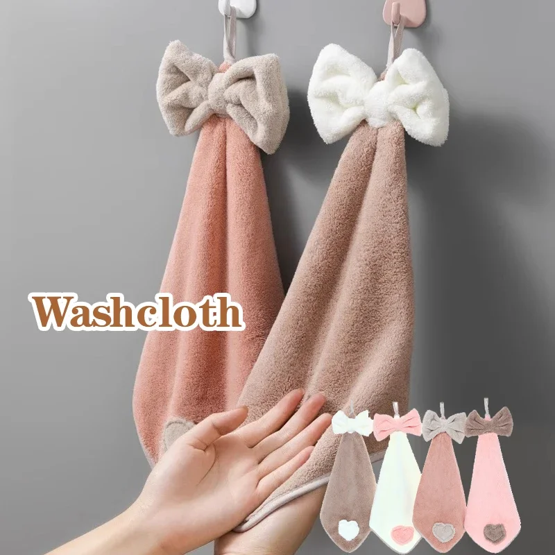 1 Pcs Plush Bow - Decorated Facial Towel: Soft, Absorbent - Choose from Pink, Brown & Other Colors
1 Pcs Plush Bow - Decorated Facial Towel: Soft, Absorbent - Choose from Pink, Brown & Other Colors