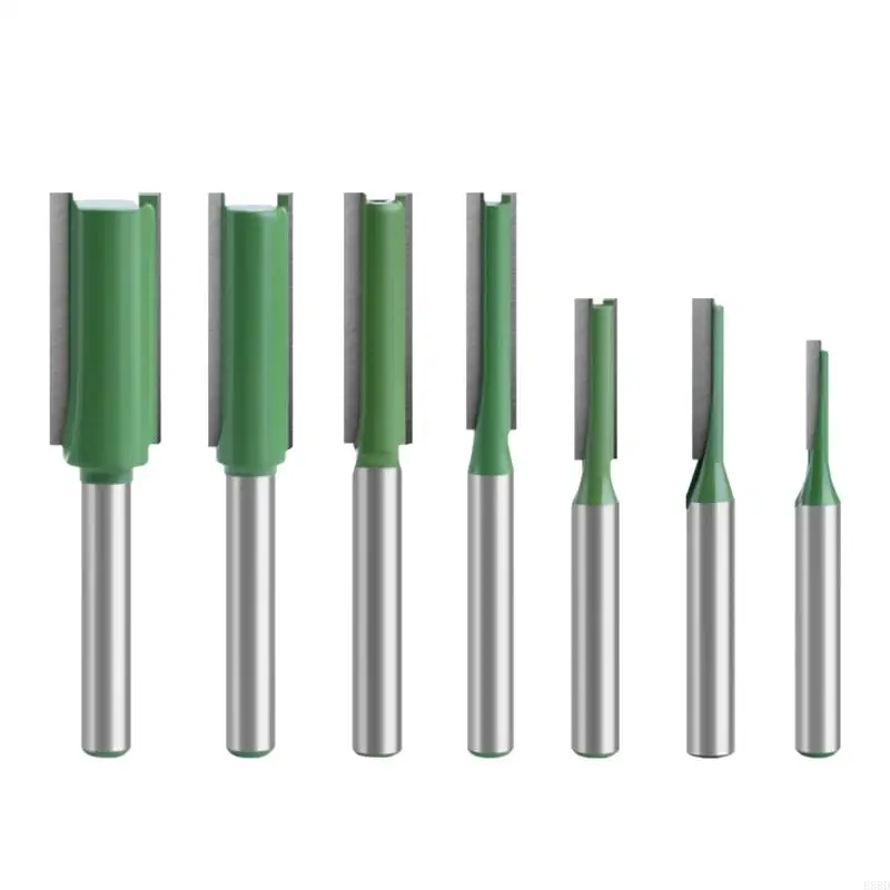 E8BD Woodworking Routers Bit Straight Slot Milling Cutter 1/4Inch Straight Routers Bit Trimming Engraving Routers Bit Milling
E8BD Woodworking Routers Bit Straight Slot Milling Cutter 1/4Inch Straight Routers Bit Trimming Engraving Routers Bit Milling