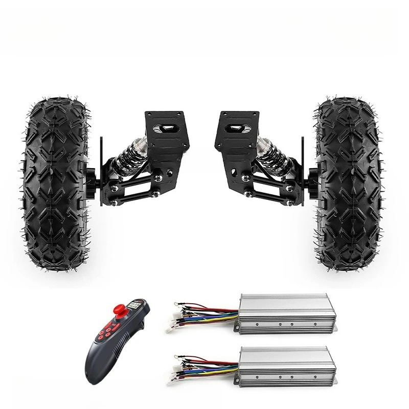 2WD 10-inch Off-Road Wheeler Mini Electric Golf Cart Motor Conversion Kit with Remote Control
2WD 10-inch Off-Road Wheeler Mini Electric Golf Cart Motor Conversion Kit with Remote Control
