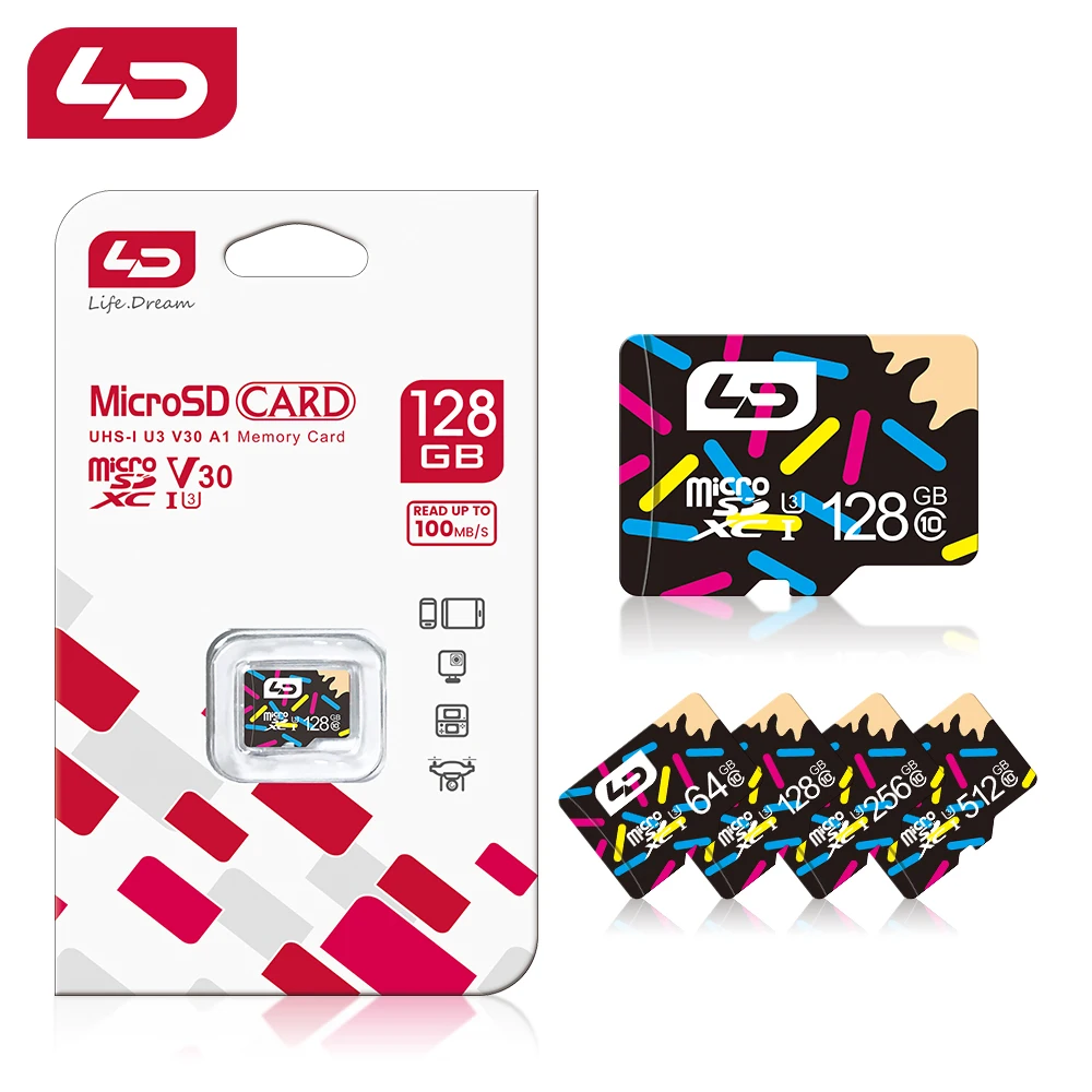 10PCS LD Memory Card 128GB 256GB Mini SD/TF Cards High Speed Micro Class 10 64GB 32GB 16GB 8GB Extreme Pro Flash Video Card
10PCS LD Memory Card 128GB 256GB Mini SD/TF Cards High Speed Micro Class 10 64GB 32GB 16GB 8GB Extreme Pro Flash Video Card