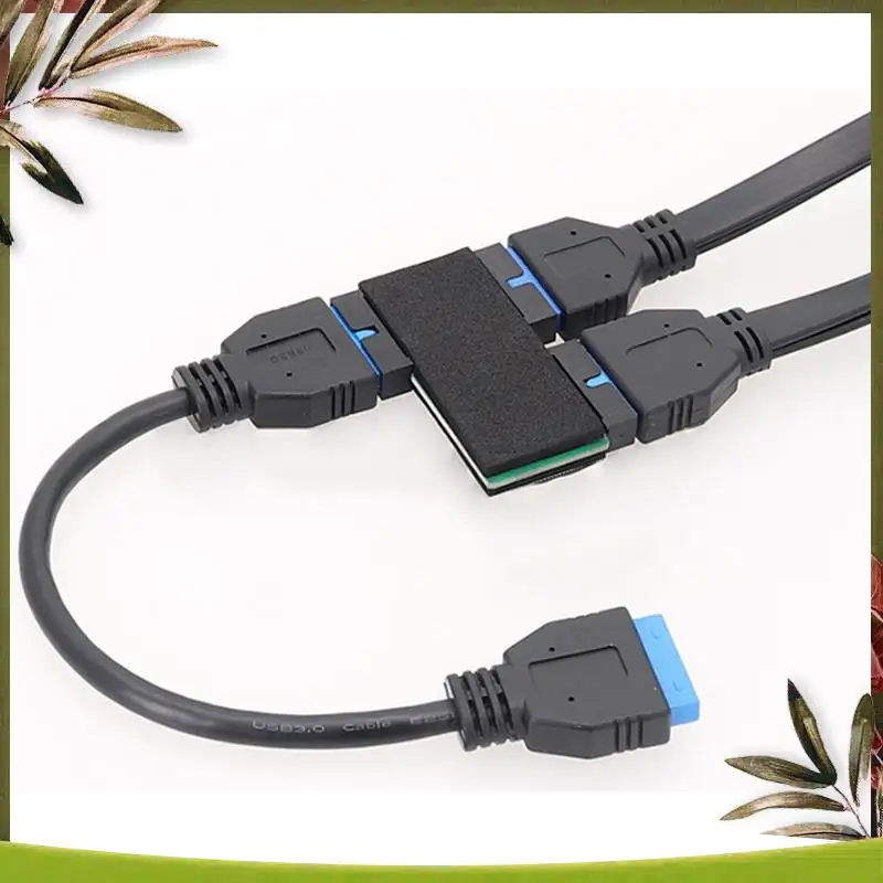 Новый-USB 3.0 19-контактный 1–2 концентратор с чипом и модульным кабелем USB 19-контактный концентратор Материнская плата 19-контактный удлинительный кабель USB3.0 для передачи данных
Новый-USB 3.0 19-контактный 1–2 концентратор с чипом и модульным кабелем USB 19-контактный концентратор Материнская плата 19-контактный удлинительный кабель USB3.0 для передачи данных