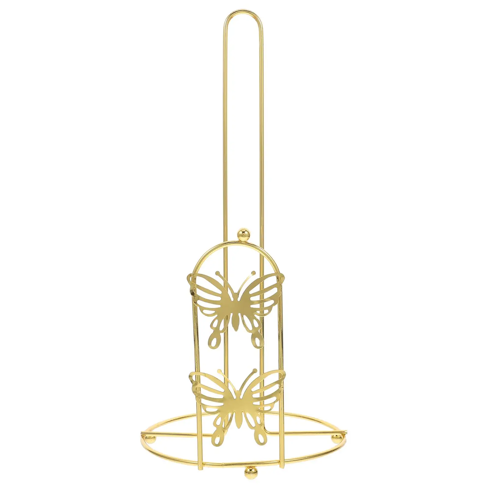 Nordic Style Paper Towel Holder Golden Farmhouse Kitchen Decor Metal Butterfly Stand Countertop Rack Easy Installation
Nordic Style Paper Towel Holder Golden Farmhouse Kitchen Decor Metal Butterfly Stand Countertop Rack Easy Installation