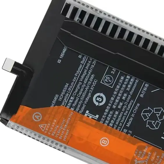 Высококачественный аккумулятор для Xiaomi Redmi K40 Gaming Edition Xiaomi POCO F3 GT BM56, длительный срок службы батареи
Высококачественный аккумулятор для Xiaomi Redmi K40 Gaming Edition Xiaomi POCO F3 GT BM56, длительный срок службы батареи