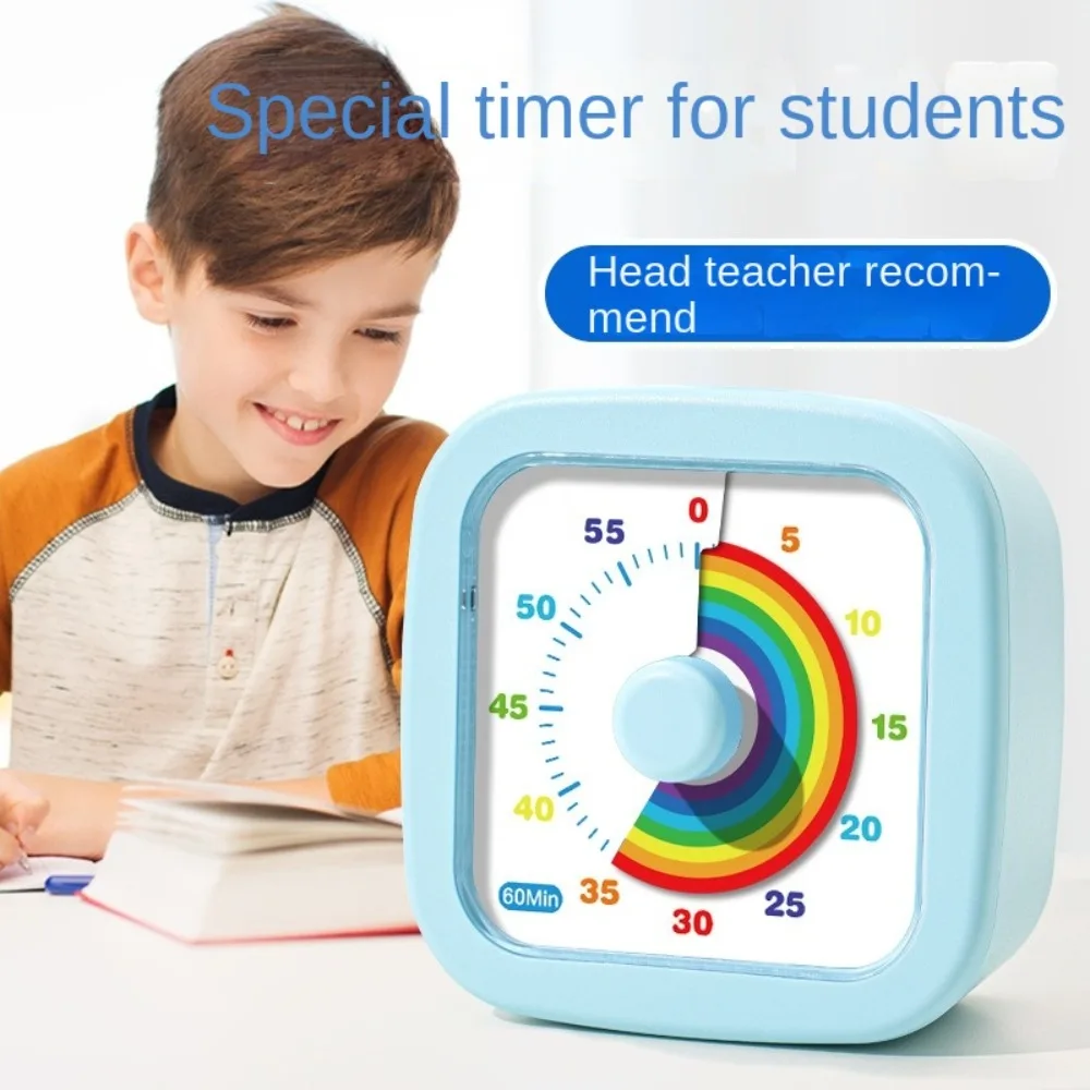 60 Minutes Visual Timer Round/Square Visualization Countdown Alarm Clock Ultra Silent Self-discipline Kitchen Timer
60 Minutes Visual Timer Round/Square Visualization Countdown Alarm Clock Ultra Silent Self-discipline Kitchen Timer