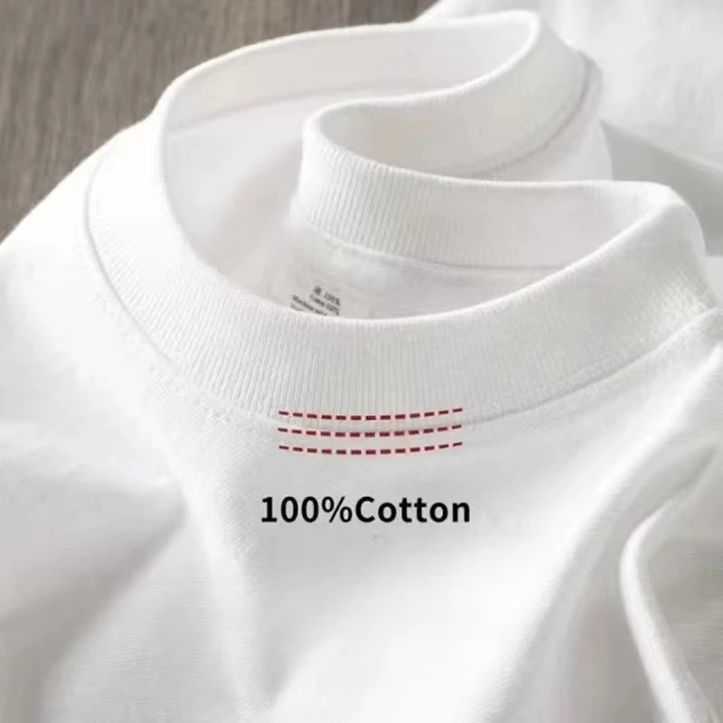 Pure White 260g Heavy T-Shirt Men's Summer Pure Cotton Short-Sleeved New Men's and Women's Streetwear Harajuku Oversized T Shirt
Pure White 260g Heavy T-Shirt Men's Summer Pure Cotton Short-Sleeved New Men's and Women's Streetwear Harajuku Oversized T Shirt