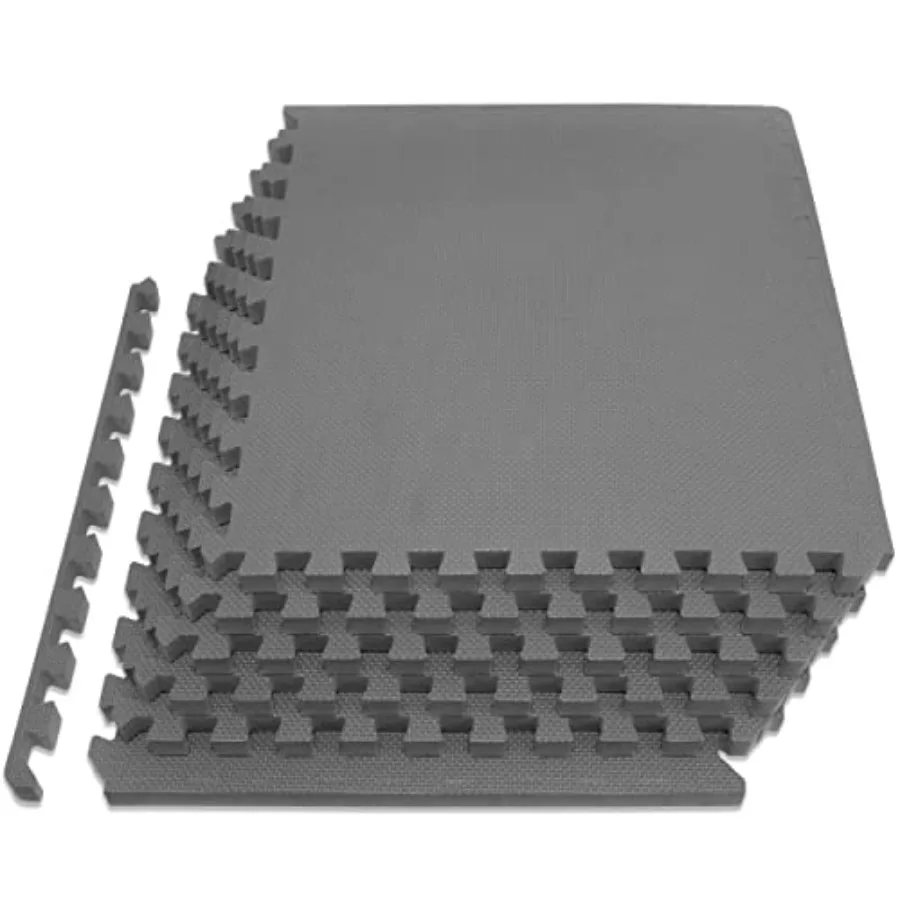 Extra Thick Puzzle Exercise Mat ¾" and 1" EVA Foam Interlocking Tiles for Protective Cushioned Workout Flooring for Home and Gy
Extra Thick Puzzle Exercise Mat ¾" and 1" EVA Foam Interlocking Tiles for Protective Cushioned Workout Flooring for Home and Gy