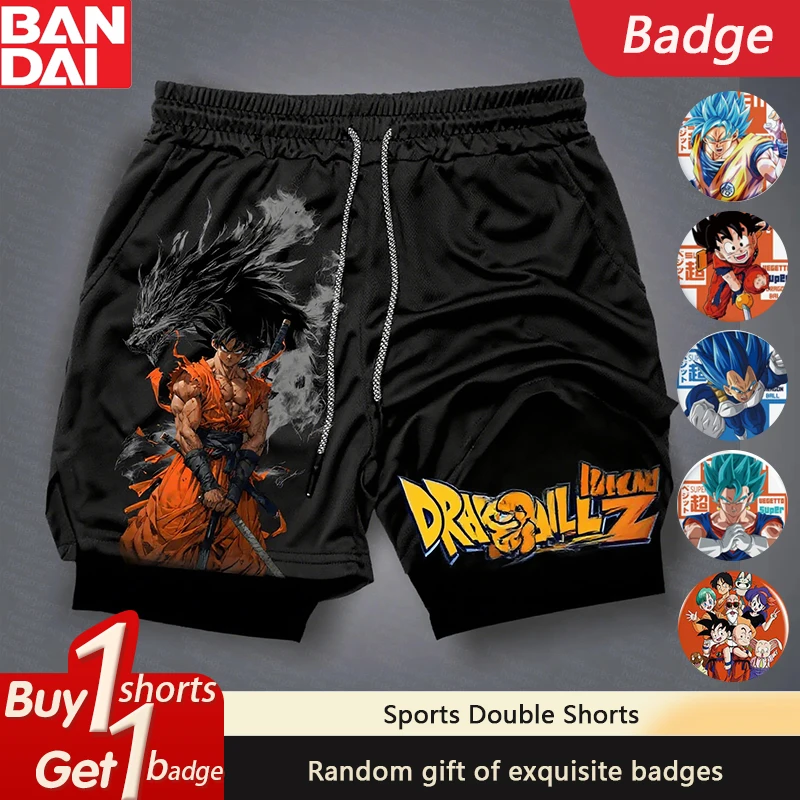 Dragon Ball Anime Peripheral GOKU Printed Double-layer Shorts 2025 American Men's Sports Summer Loose Breathable Pants
Dragon Ball Anime Peripheral GOKU Printed Double-layer Shorts 2025 American Men's Sports Summer Loose Breathable Pants