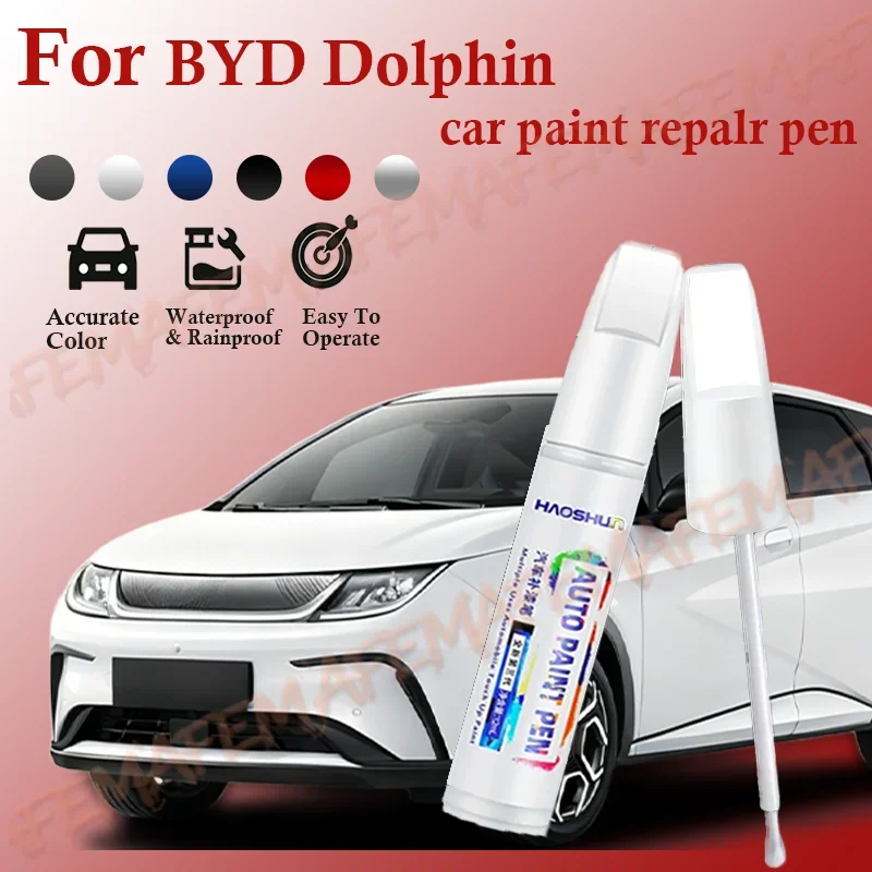 For BYD Dolphin 2022-2025 D40 Paint Repair Pen Touch Up Scratch Remover DIY Auto Accessories Black White Blue Green Grey Purple
For BYD Dolphin 2022-2025 D40 Paint Repair Pen Touch Up Scratch Remover DIY Auto Accessories Black White Blue Green Grey Purple